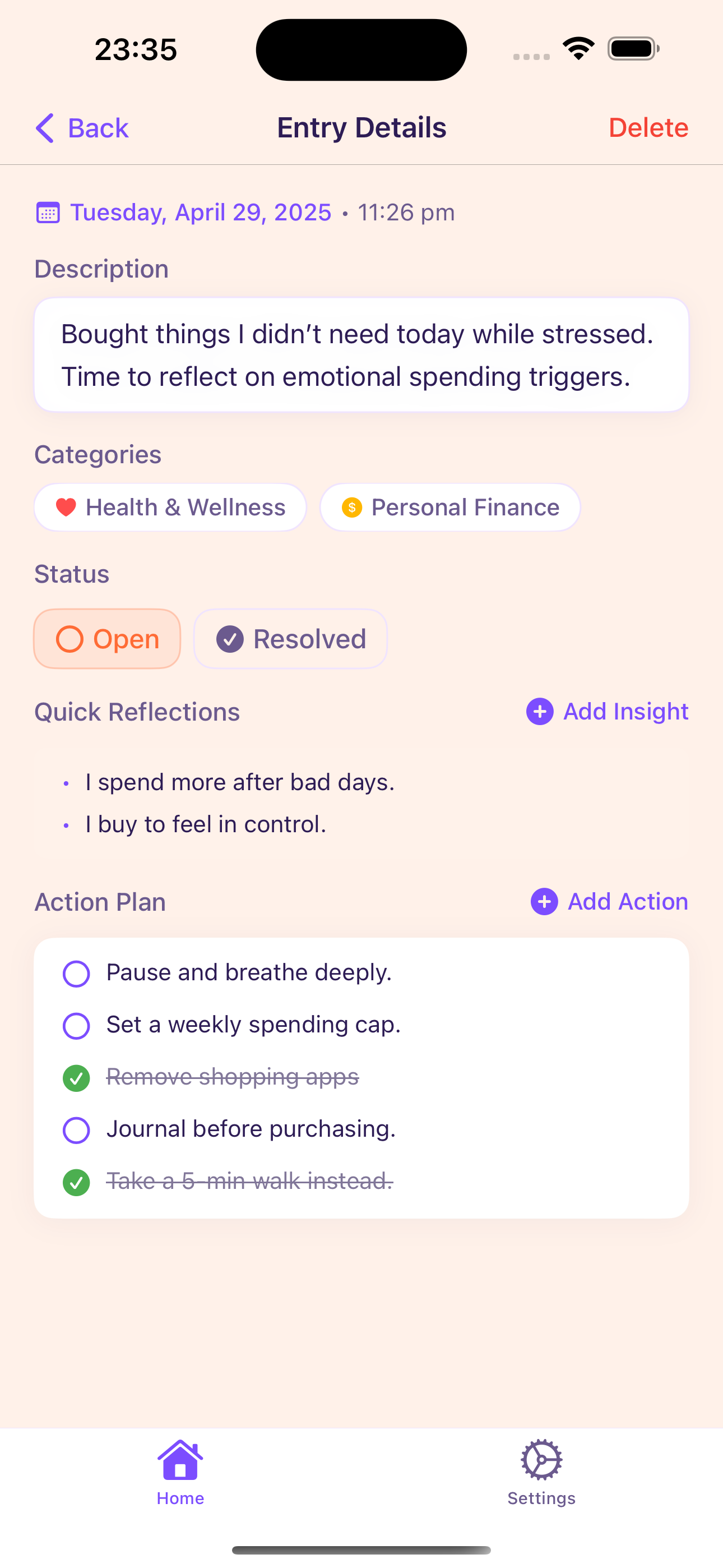 Reflecta screenshot 3